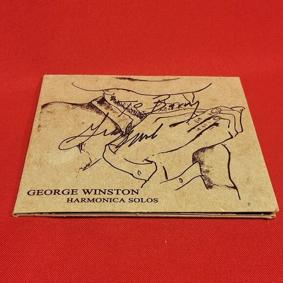 George Winston Harmonica Solos CD 2005 Signed - Picture 3 of 7